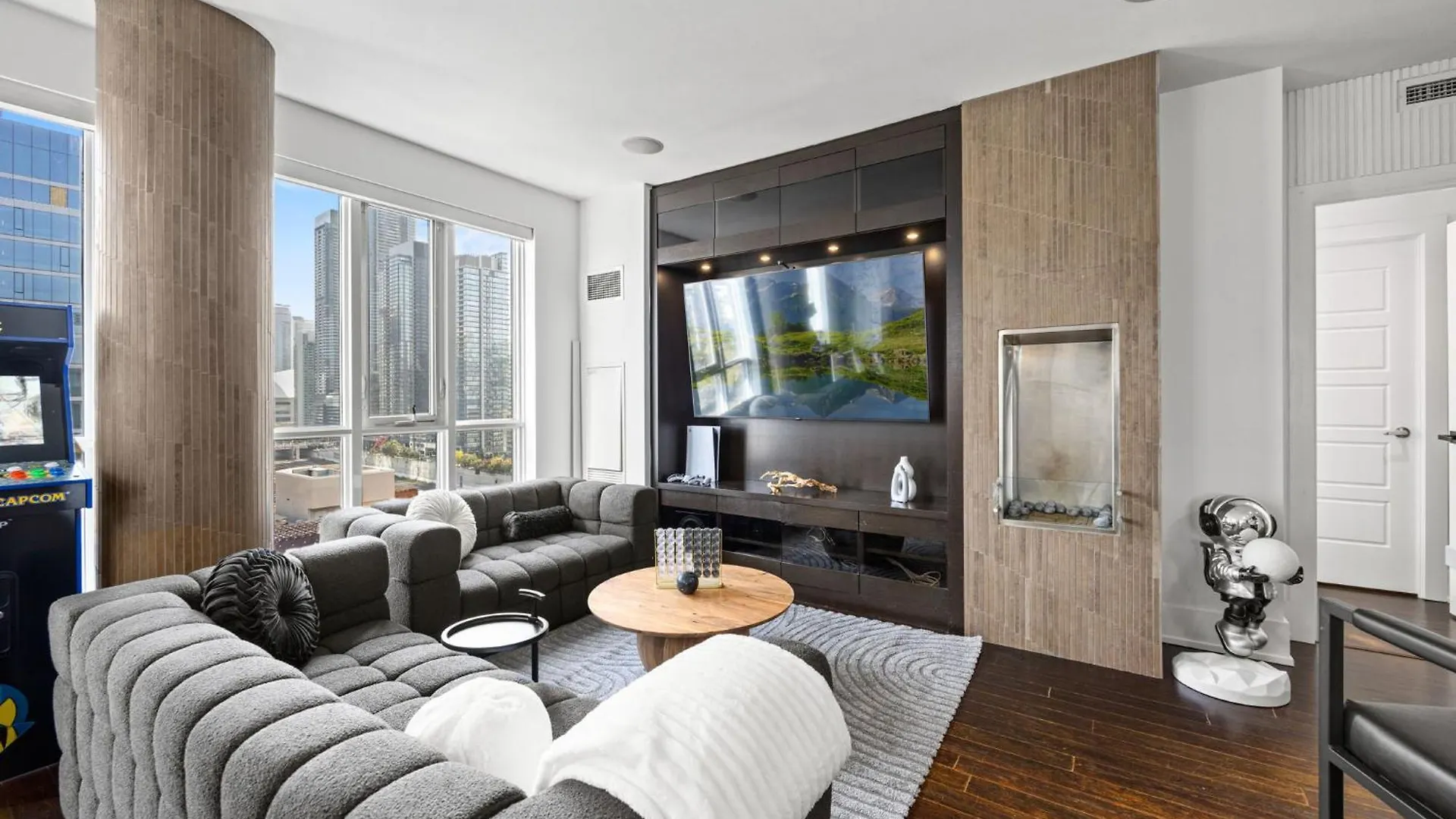 トロント Parc Loft Penthouse With 4Bd-Wfh-Ps5-Cn Tower Viewsヴィラ
